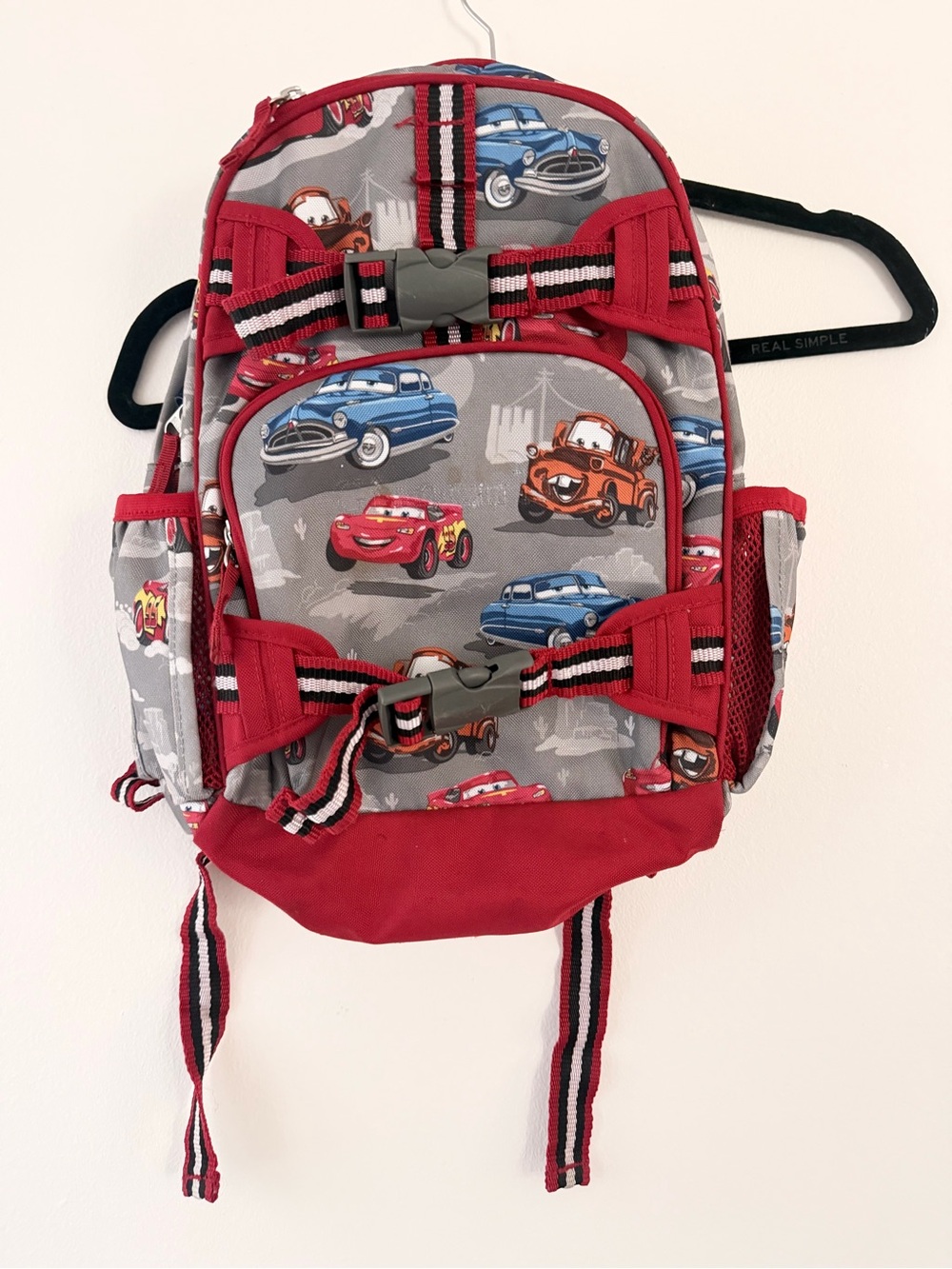 Pottery Barn Mackenzie Cars Backpack- size small